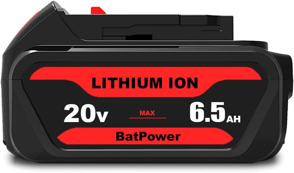 20V 6.5Ah DCB206 Battery for Dewalt 20V Max Battery 6 Ah DCB206 5 Ah DCB205-2 4 Ah DCB204 Dewalt 20V MAX XR Battery Lithium Ion 6.0Ah 5.0Ah 4.0Ah