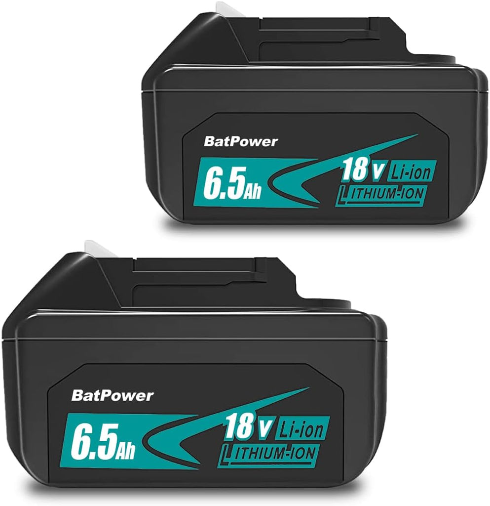 BL1840B 6.5Ah 18V Battery Replacement for Makita 18V 4.0Ah Battery 72W BatPower