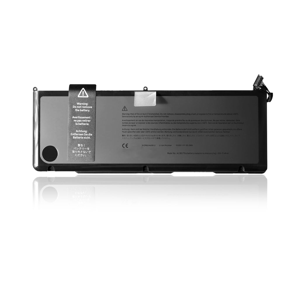 95Wh A1383 Battery for Early 2011 Late 2011 Apple MacBook Pro 17" A1297 EMC 2352-1* 2564* Core i7 MC725LL/A MC725*/A MD311LL/A MD311*/A Apple MacBook Pro 17 Inch A1297 Battery A1383