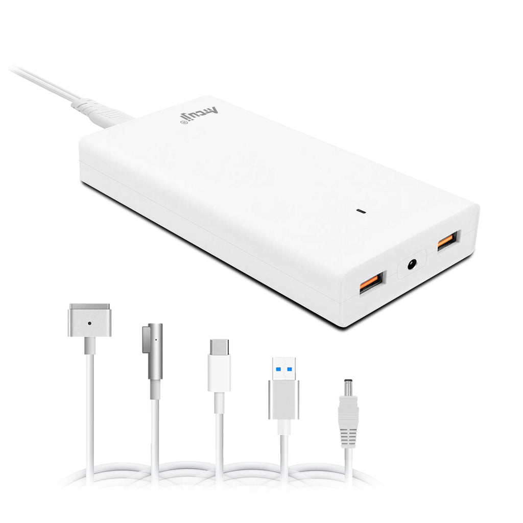 AT13MA 13MA Slim Power Adapter with 130W Power Delivery for Apple 85W Magsafe 2 1 Charger MacBook Pro Air Power Supply for iPhone iPad and more