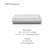 Load image into Gallery viewer, AT20PD 20000mAh USB C Portable Charger 120W 61W Power Delivery for Apple MacBook Air USB-C Power Bank Microsoft Surface USB C External Battery iPhone iPad Samsung Google Tablet Smartphone