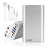 AT26MA 26800mAh Power Bank + Power Supply with 130W Power Delivery for Apple MacBook Pro MacBook Air Portable Charger iPhone iPad External Battery-(TSA-Approved)