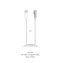 Load image into Gallery viewer, 60W PD USB-C to Magsafe 2 1 Charger Charging cable for 2008-2012 MacBook Pro MacBook Air (60W PD to Magsafe Charger Charge cable)