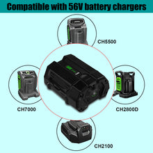 Load image into Gallery viewer, BA5600T 56V 9.0Ah Battery Compatible with EGO 56V 9.0Ah BA5600 BA5600T 5.0Ah BA2800T BA2800 BA4200 Battery