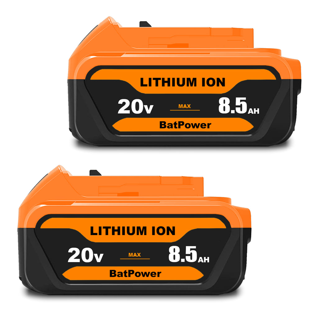 20V 8.5Ah DCB207 Battery Replacement for Dewalt 20V Battery 7.0Ah 6.0Ah 5.0Ah 4.0Ah DCB206 DCB207 DCB204 Lithium Battery Dewalt 20v Max XR Battery