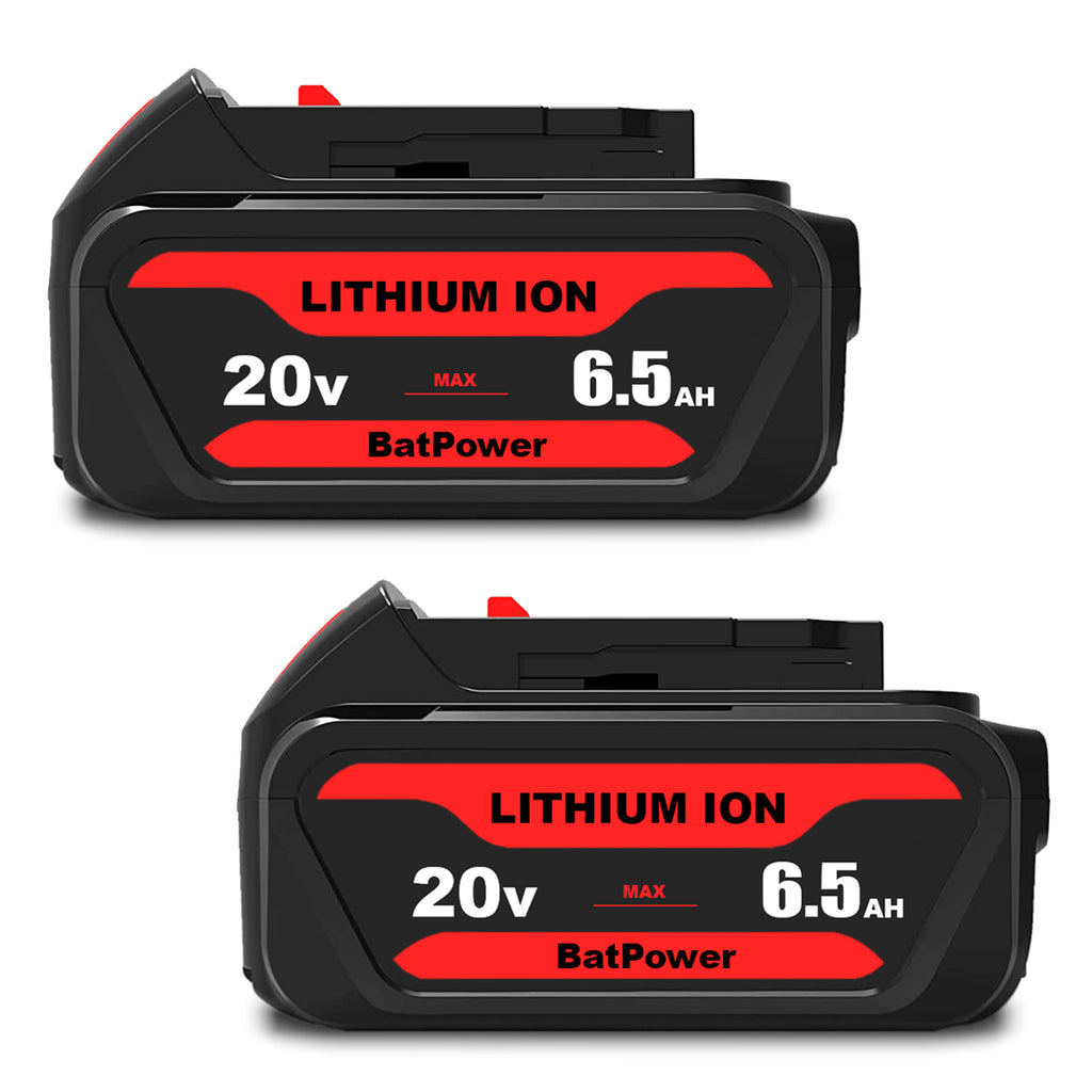 20V 6.5Ah DCB206 Battery for Dewalt 20V Max Battery 6 Ah DCB206 5 Ah DCB205-2 4 Ah DCB204 Dewalt 20V MAX XR Battery Lithium Ion 6.0Ah 5.0Ah 4.0Ah