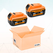 Load image into Gallery viewer, 20V 8.5Ah DCB207 Battery Replacement for Dewalt 20V Battery 7.0Ah 6.0Ah 5.0Ah 4.0Ah DCB206 DCB207 DCB204 Lithium Battery Dewalt 20v Max XR Battery