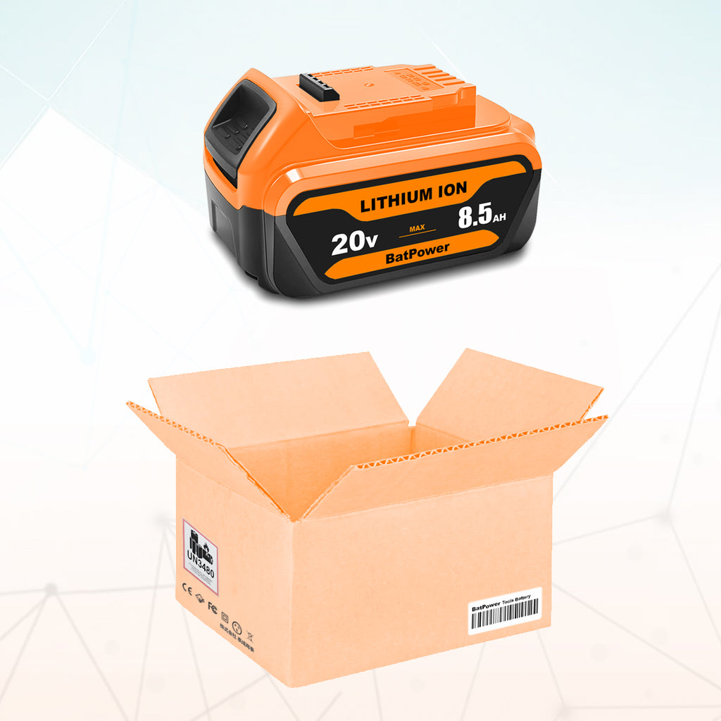 20V 8.5Ah DCB207 Battery Replacement for Dewalt 20V Battery 7.0Ah 6.0Ah 5.0Ah 4.0Ah DCB206 DCB207 DCB204 Lithium Battery Dewalt 20v Max XR Battery