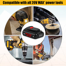 Load image into Gallery viewer, 20V MAX 4.0Ah DCB230 Compact Battery Replacement for Dewalt 20V Battery 3Ah DCB230 2Ah DCB203 1.5Ah DCB201 Dewalt 20V MAX XR 3.0Ah Lithium Battery