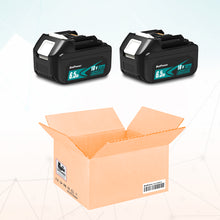 Load image into Gallery viewer, BL1840B 6.5Ah 18V Battery Replacement for Makita 18V 4.0Ah Battery 72Wh BL1840 BL1840B 3.0Ah 54Wh BL1830B BL1830 Compatible with Makita 18 Volts LXT Battery 4Ah 3Ah