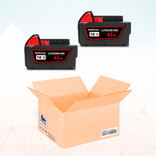 Load image into Gallery viewer, 48-11-1850 6.5AH 18V Lithium XC Extended Capacity Battery Replacement for Milwaukee 18V M18 Battery 5.0Ah 4.0Ah 3.0Ah