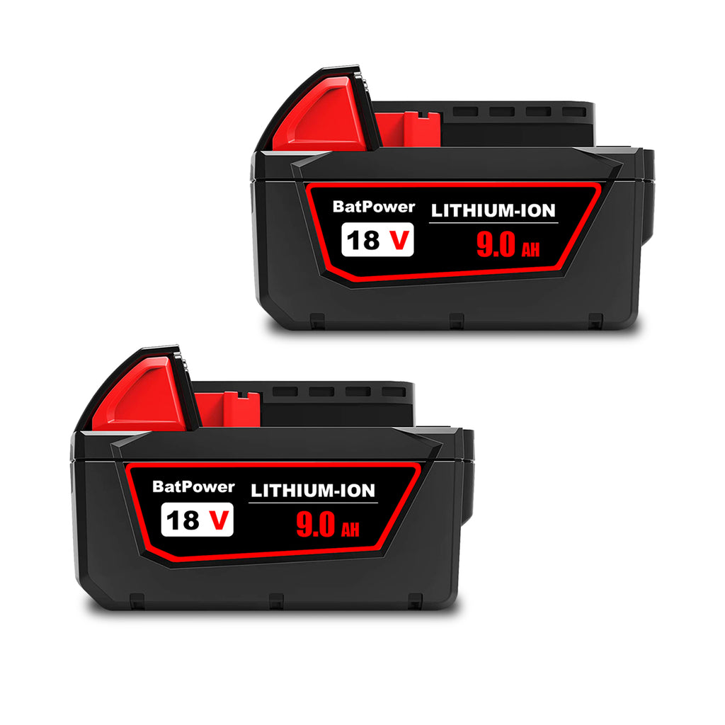 48 11 1890 18V 9.0AH Lithium XC9.0 High Output Battery for Milwaukee 1 BatPower