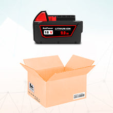 Load image into Gallery viewer, 48-11-1880 18V 9.0AH High Capacity Battery Replacement for Milwaukee 18V Lithium XC Battery M18 8.0Ah 144Wh 6.0Ah 108Wh 5.0Ah 90Wh