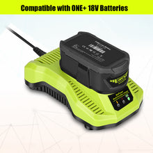 Load image into Gallery viewer, 6.5AH 18V Lithium Battery with Charger Combo for Ryobi 18 Volt ONE+ Battery and Charger Kit P117 P193 PBP007 PBP005 PBP004 P108 6Ah 5Ah 4Ah