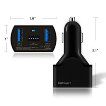 Load image into Gallery viewer, CCS 110W Surface Car Charger for Microsft Surface Pro Laptop Book Go Power Supply Ac Adapter with dual QC USB Ports Fast Charging for Tablets and Smartphones.