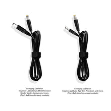 Load image into Gallery viewer, 15V-20V 4.5A Charge Cable for Dell Laptop 90W 65W 60W 45W XPS insprion Latitude 13 15 Laptop and more Dell laptop Charger cable