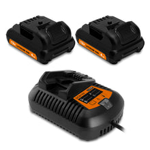 Load image into Gallery viewer, 4.0Ah DCB124 12V Battery and Charger Kit Replacement for Dewalt 12V Lithium Compact Battery and Charger Combo 3Ah 2.0Ah DCB122 1.5Ah DCB120