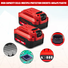 Load image into Gallery viewer, CMCB204 6.5Ah 20V V20 High Capacity Lithium Ion Battery Replacement for CRAFTSMAN 20V Battery 6.0Ah 5.0Ah 4.0Ah 3.0Ah 2.0Ah 20V Max CMCB206 CMCB205 CMCB204 CMCB202 V20 Battery