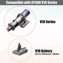 Load image into Gallery viewer, 25.2V 6500mAh 164Wh Battery Replacement for Dyson V10 Vacuum absolute animal motorhead Fluffy Cordless Stick Handheld Cleaner SV12 25.2V Battery