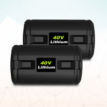 Load image into Gallery viewer, 6.5AH 40V OP4040 OP40404 Lithium Battery for Ryobi 40V Battery 4.0Ah Compatible with Ryobi 40v 3.0Ah OP40301 2.6Ah OP40261 2.0Ah OP40201 Battery