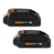 Load image into Gallery viewer, WA3575 20V 4.0Ah Compact Battery for WORX 20V Battery 2.0Ah 3.0Ah 1.5Ah WG630 WG322 WG543 WG163 WA3520 WA3525 WA3575 20V Lithium ion Battery