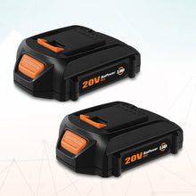 Load image into Gallery viewer, WA3575 20V 4.0Ah Compact Battery for WORX 20V Battery 2.0Ah 3.0Ah 1.5Ah WG630 WG322 WG543 WG163 WA3520 WA3525 WA3575 20V Lithium ion Battery