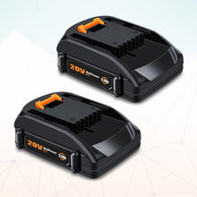 Load image into Gallery viewer, WA3575 20V 4.0Ah Compact Battery for WORX 20V Battery 2.0Ah 3.0Ah 1.5Ah WG630 WG322 WG543 WG163 WA3520 WA3525 WA3575 20V Lithium ion Battery