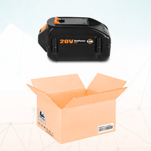 Load image into Gallery viewer, WA3578 20V 6.5Ah Extended Capacity Lithium ion Battery for WORX 20V Battery 6.0Ah 5.0Ah 4.0Ah 3.0Ah 2.0Ah WG630 WG322 WG543 WG163 WA3578 20V Battery