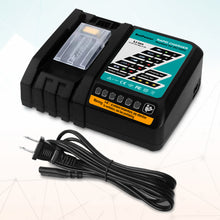Load image into Gallery viewer, 14.4V-18V 6.5A DC18RC Rapid Charger for Makita 18V Battery Charger BL1860B 6.0Ah BL1850B 5.0Ah BL1840B 4.0Ah BL1830B 3.0Ah 18V Battery Charger DC18RD