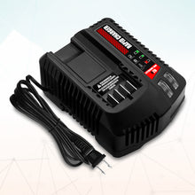 Load image into Gallery viewer, 20V V20 Battery Charger CMCB104 for Craftsman V20 20V 6Ah CMCB206 4Ah CMCB204 5Ah CMCB205 9Ah CMCB209 2Ah CMCB202 CMCB201 V20 Lithium Battery Charger