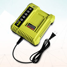 Load image into Gallery viewer, 6.5AH 40V Lithium Battery and Charger Combo for Ryobi 40V Battery with Charger Kit OP401 OP40602 OP40601 6Ah 5Ah 4Ah 3Ah Ryobi 40V Battery and Charger