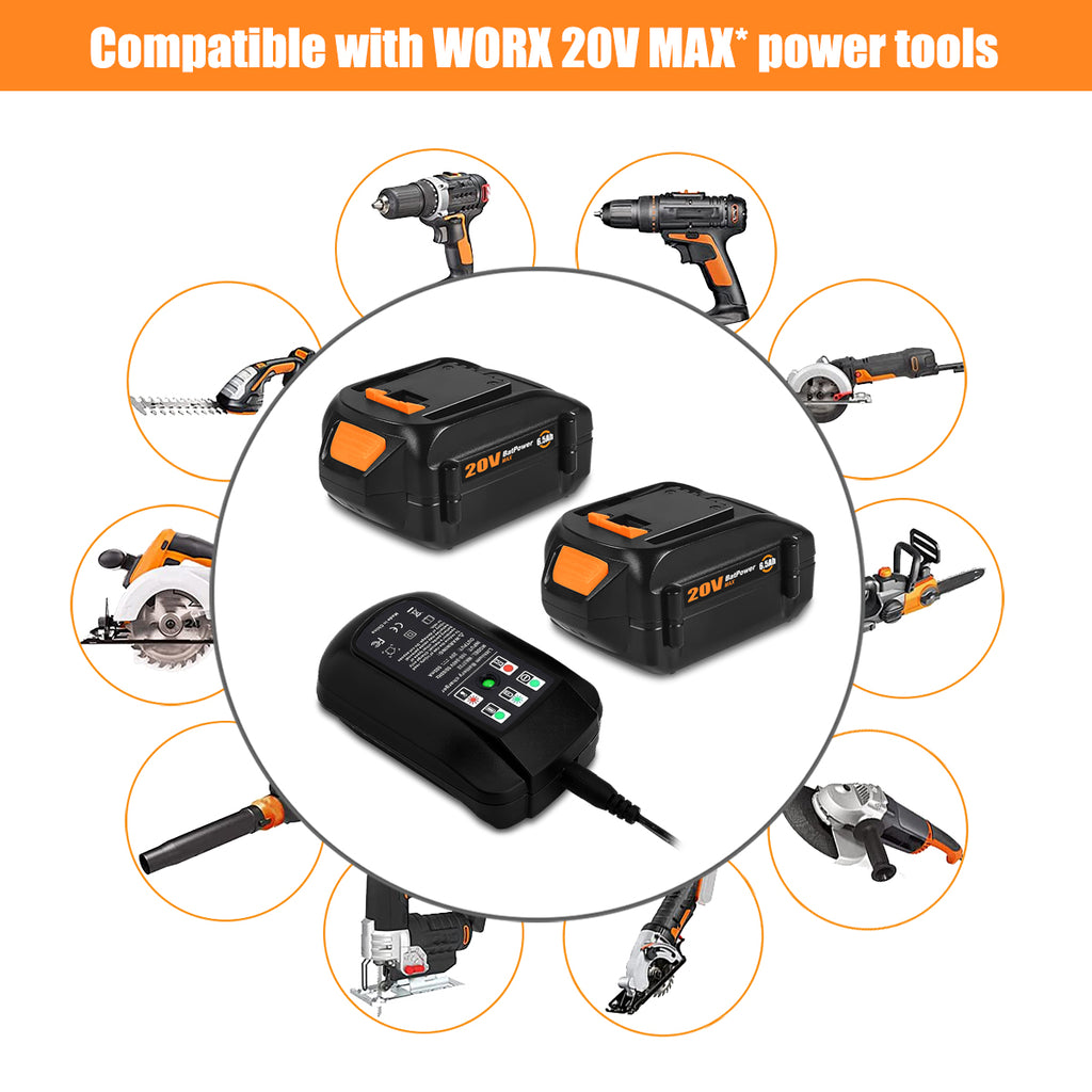 Worx battery compatibility chart sale