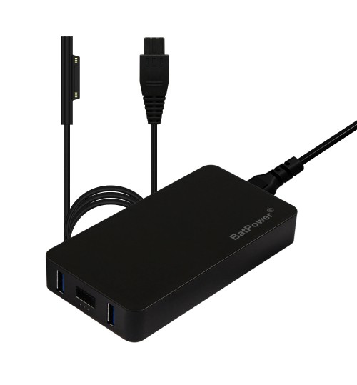 S65 65W 15V Charger Adapter for Microsoft SP4 SP3 and SB